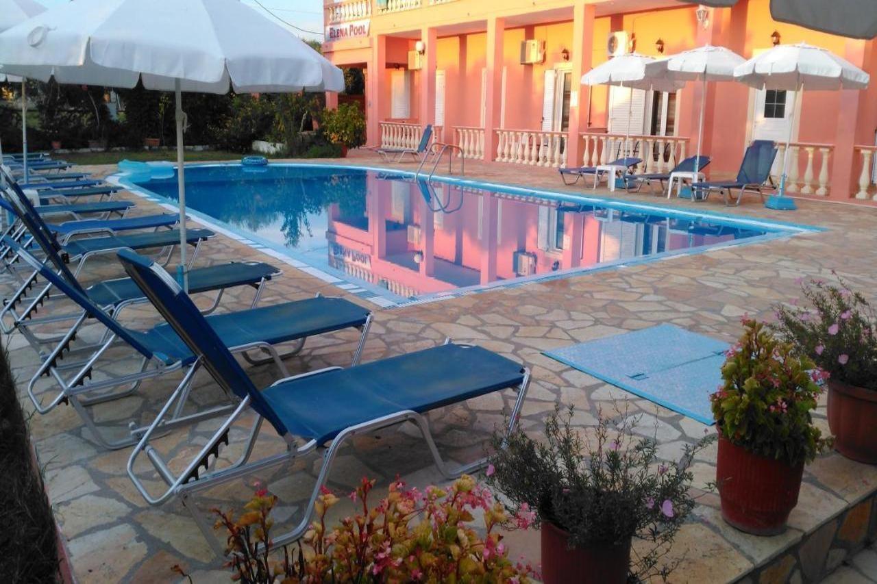 Elena Pool Apart otel Agios Georgios  Dış mekan fotoğraf